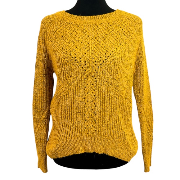 Yellow Knit Sweater - Picture 1 of 5